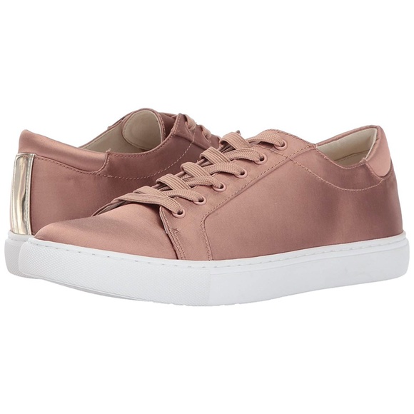 Kenneth Cole Shoes - Kenneth Cole pink satin sneakers